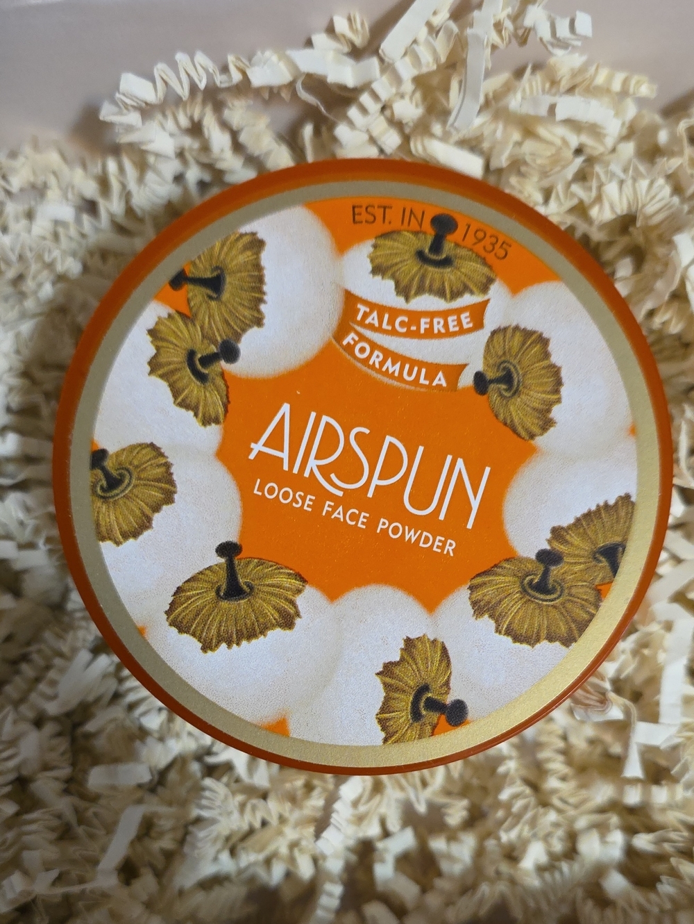Loose Face Powder - Orange Jar